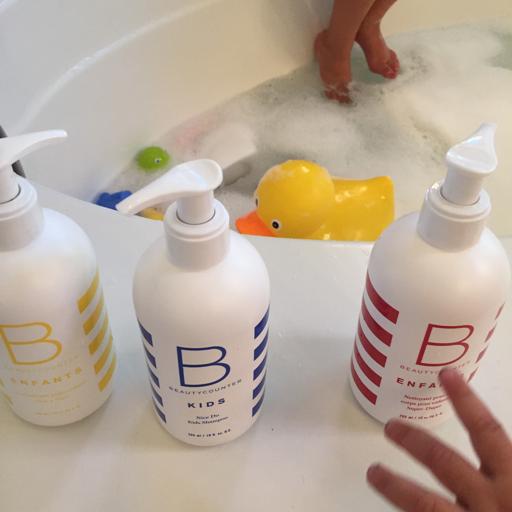 Rub a dub dub, my girls in the tub