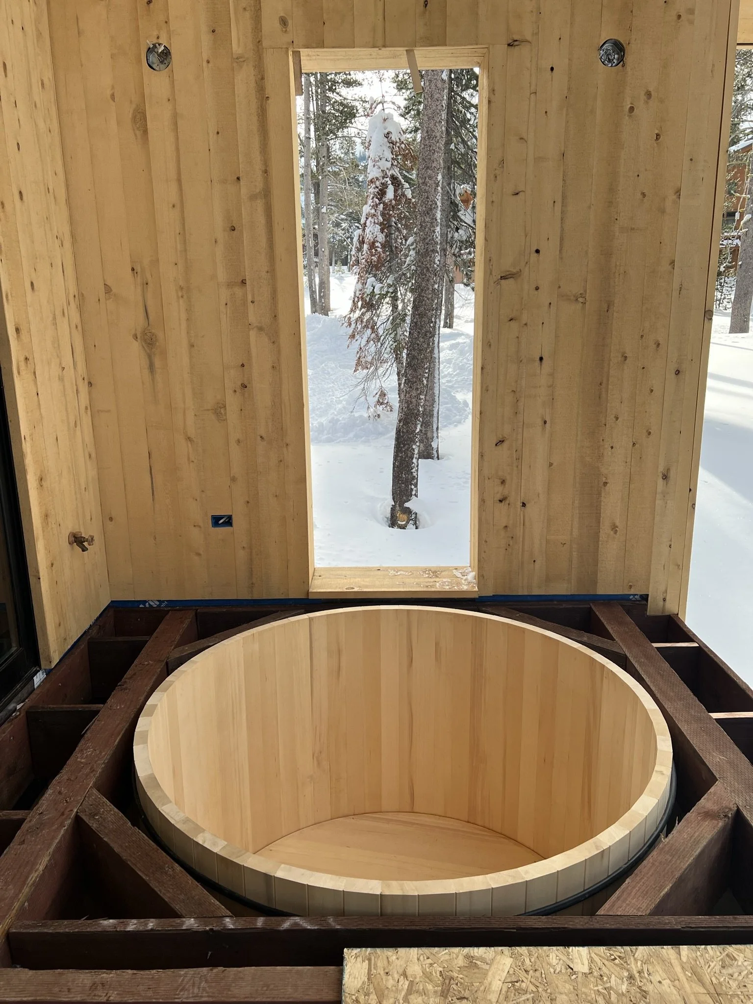 Sugar Bowl house hot tub