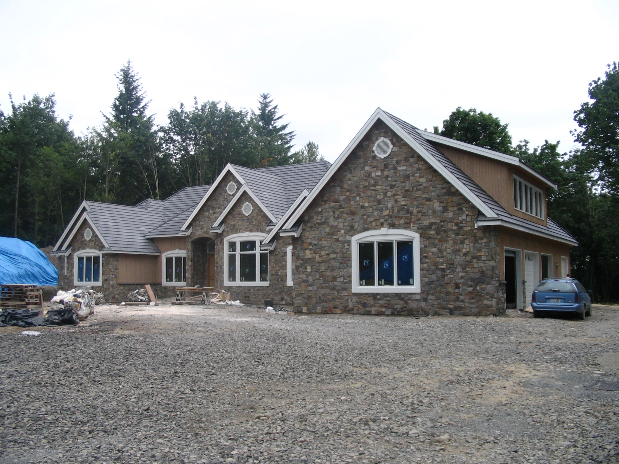 Front of House, Nearing Completion