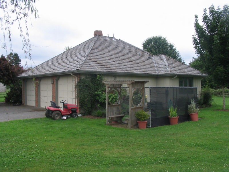 Existing Garage before Addition