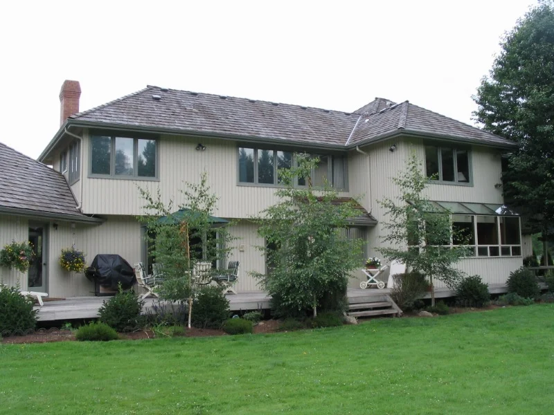 Rear of House, Before