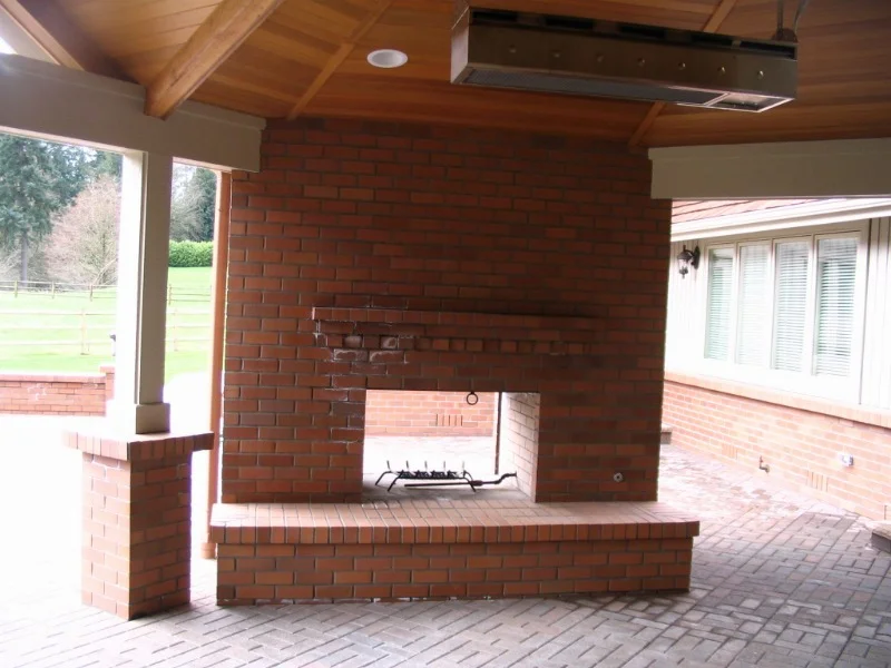 Two-Way Fireplace
