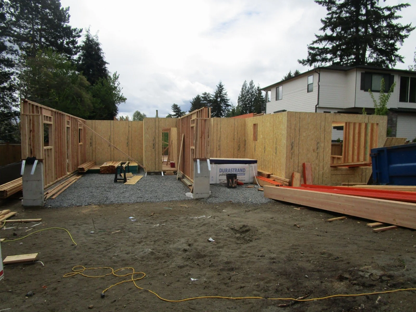 View from the driveway