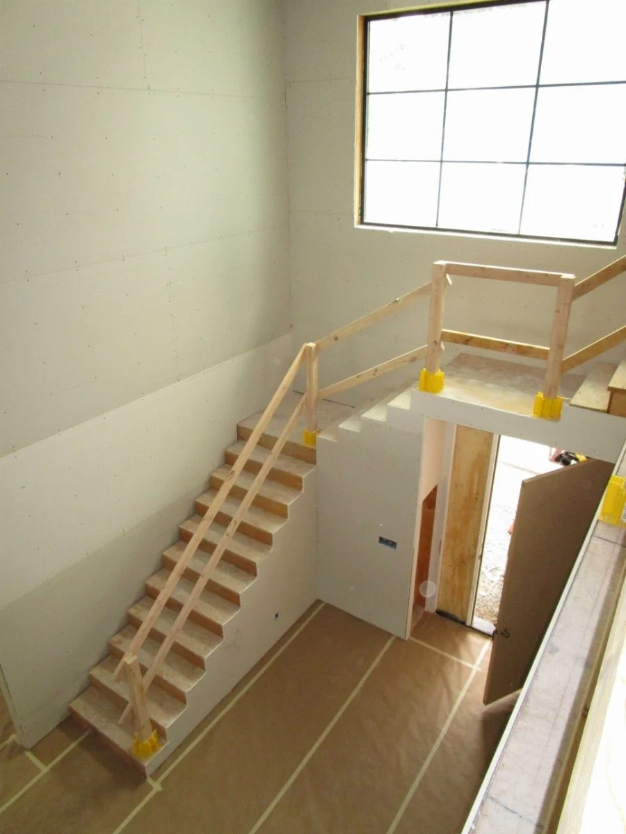 Getting into finish materials.