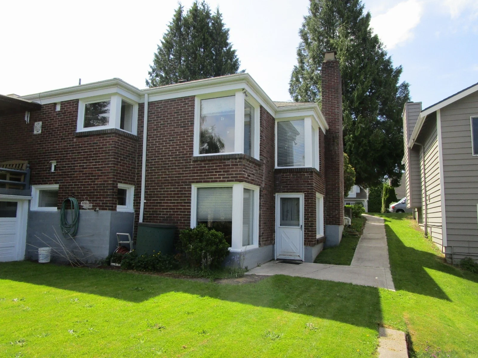 Back of the house, before work started.