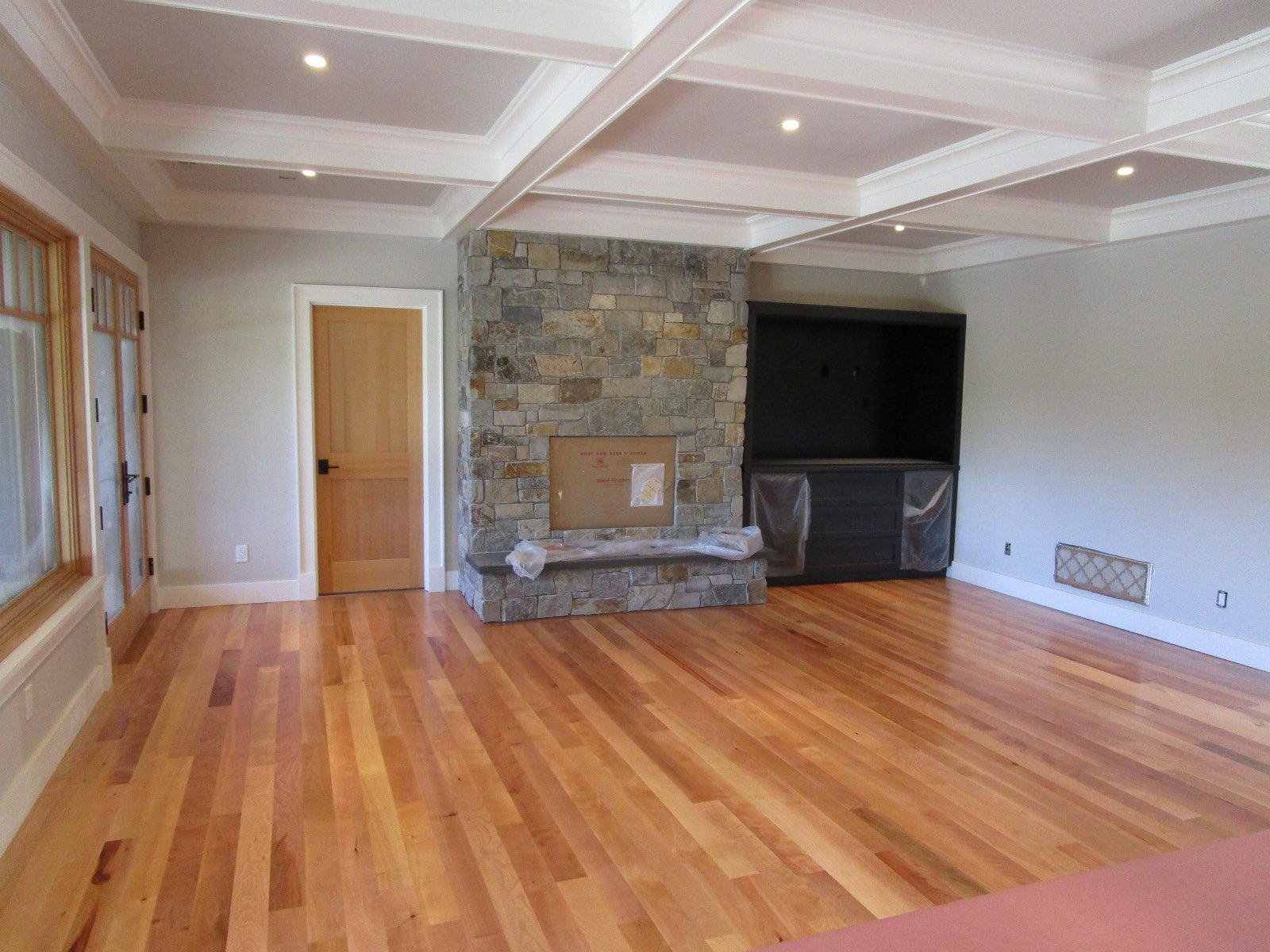 Finish work in the Living Room.