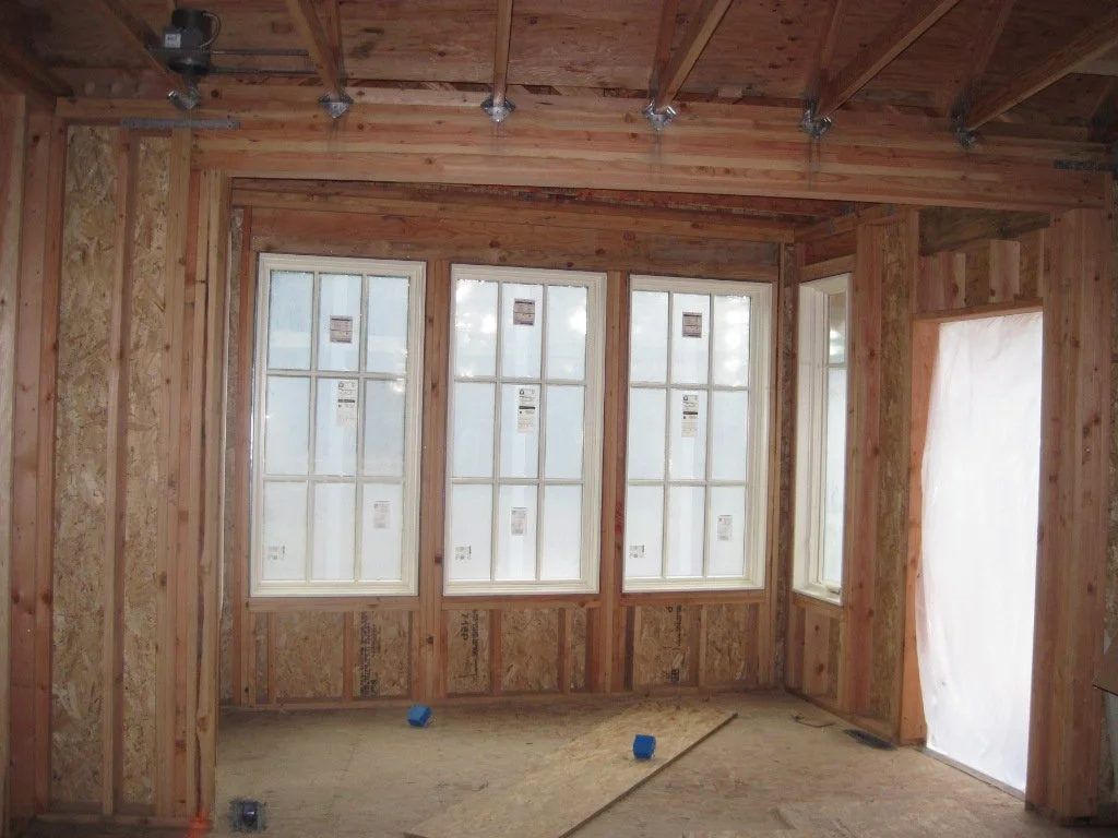 The eating nook where grandkids will dine in the future.