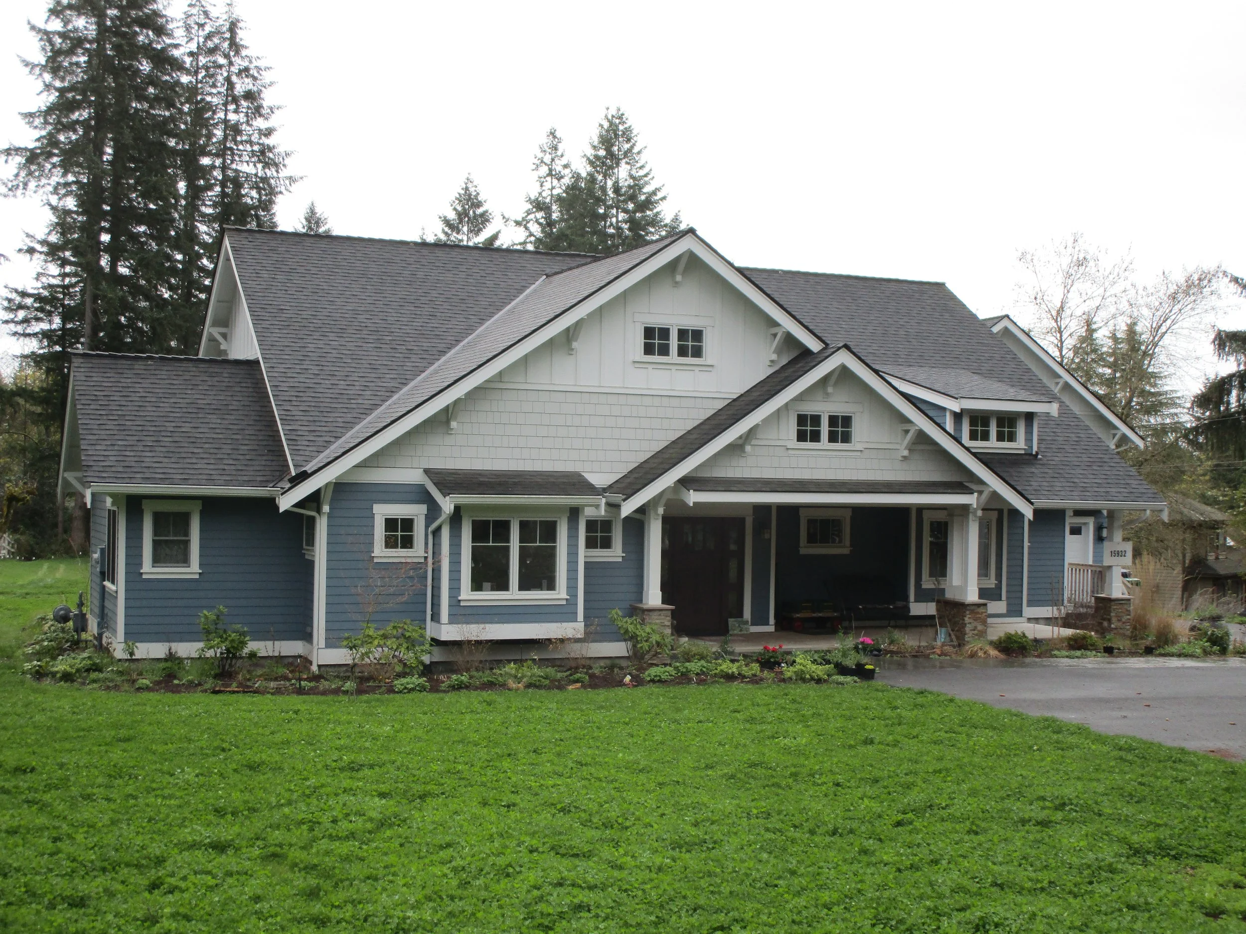 Retired couple built their dream Craftsman to host their grandkids often.