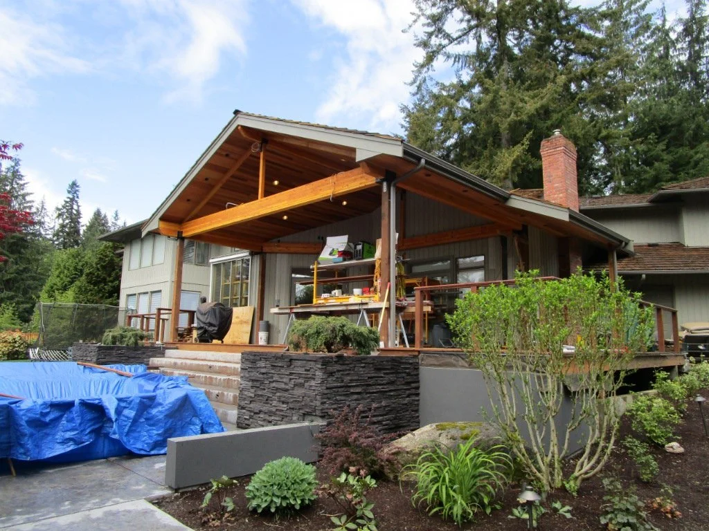  Mostly finished back yard 3 season cabana. 
