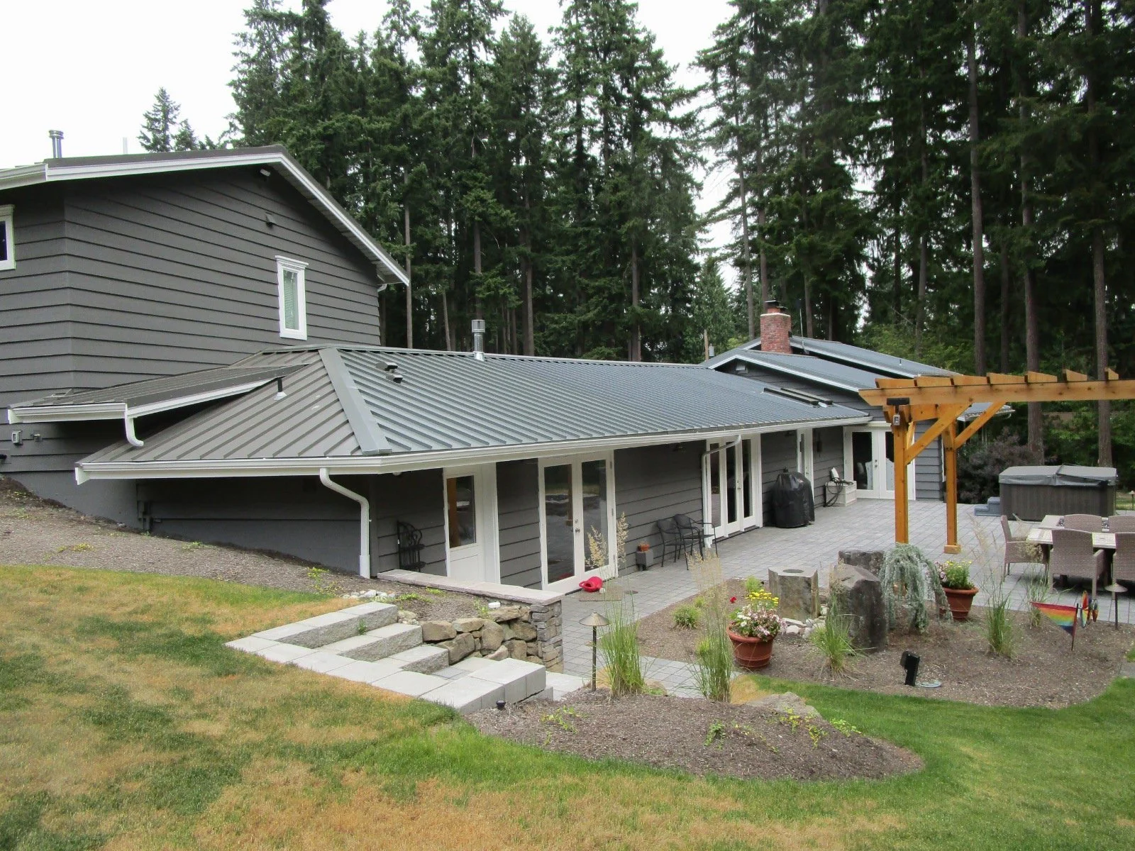 Lower addition for home office.