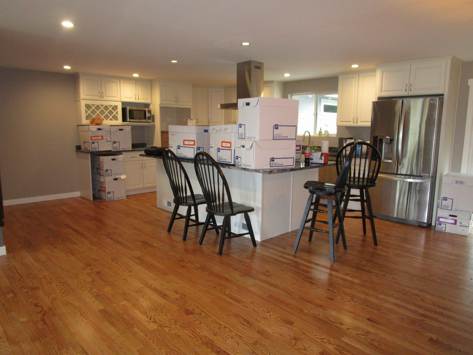 Move in time for the homeowners.