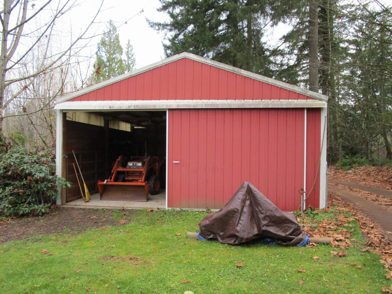 Existing shop before work started.