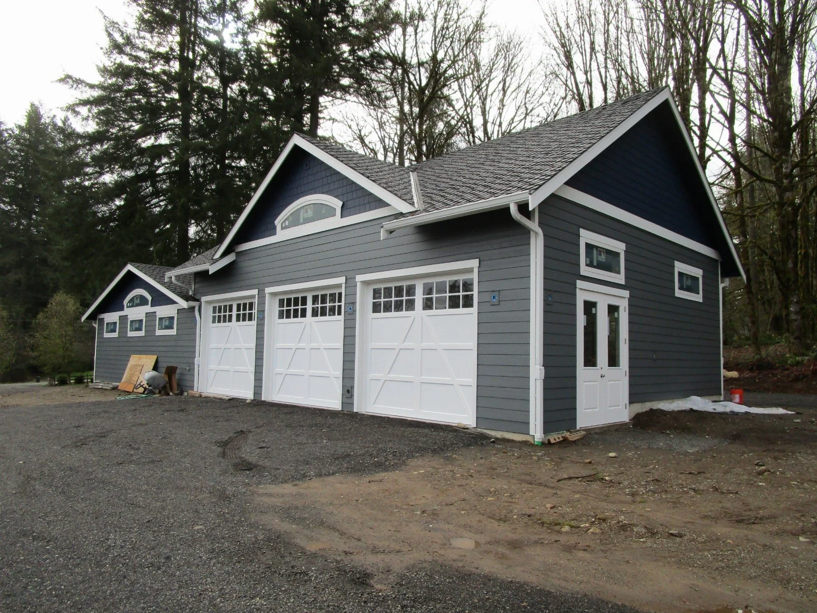 New Shop addition almost finished.