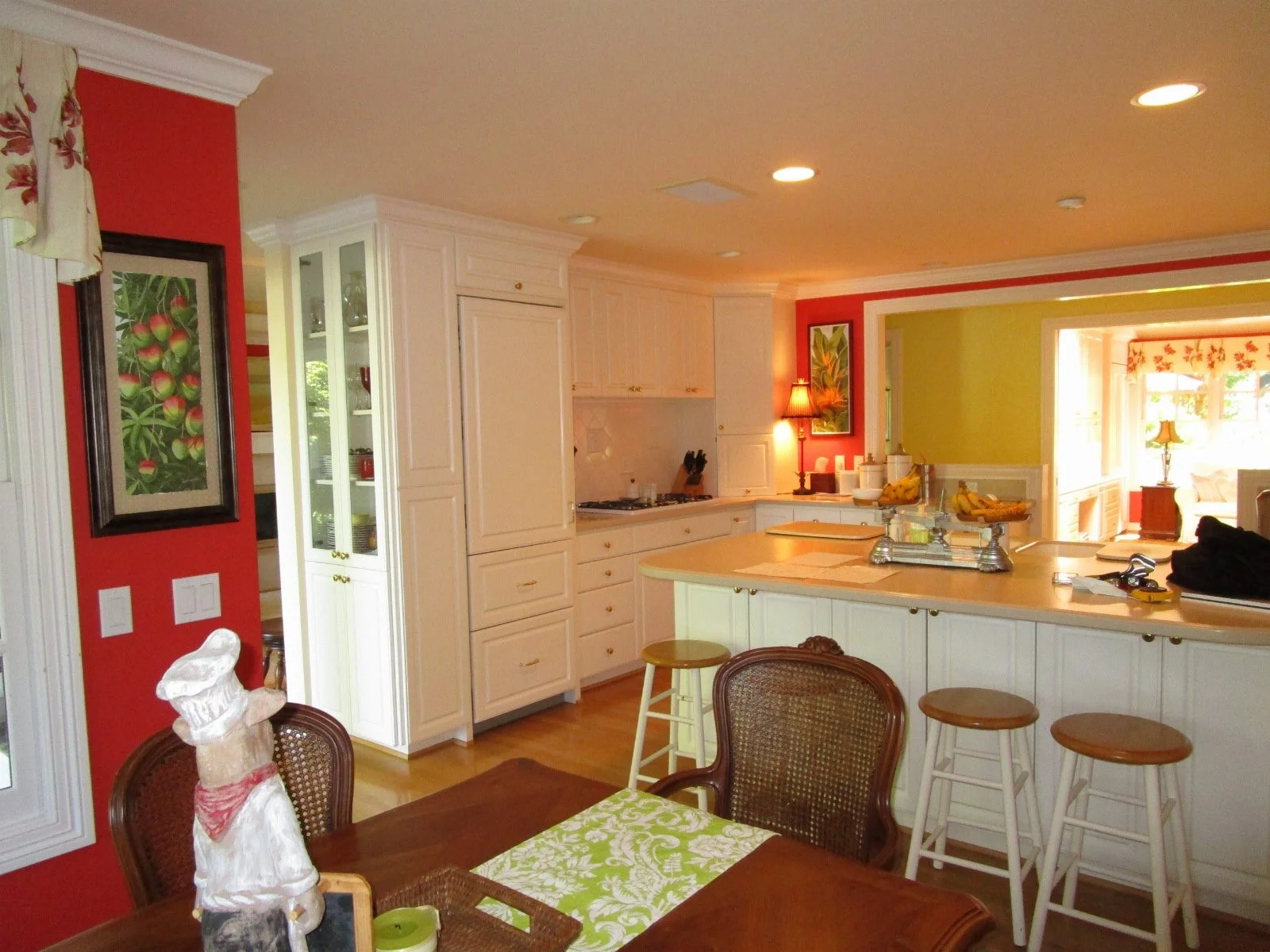 Old Kitchen prior to demo.