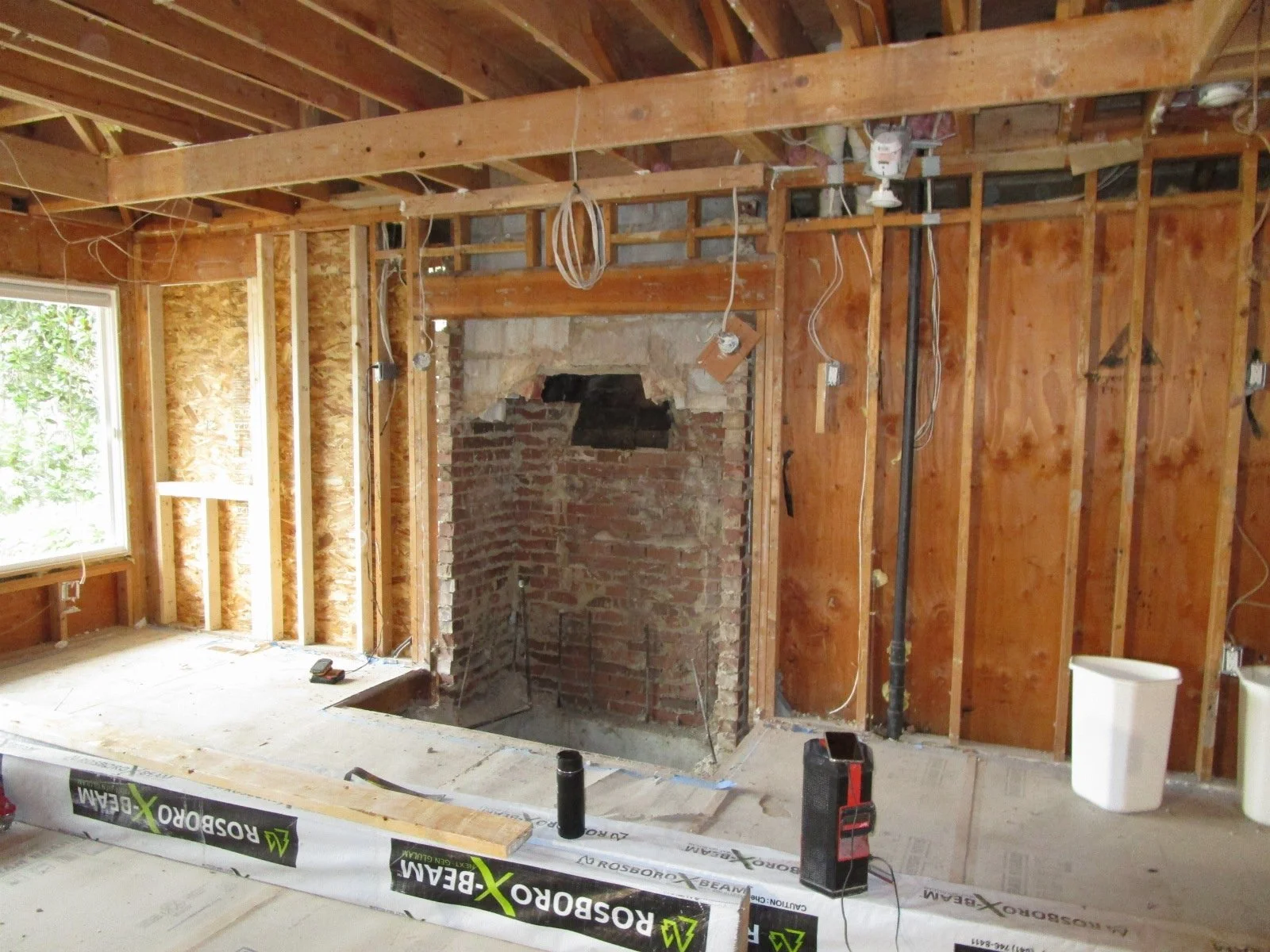 Fireplace demo starts.