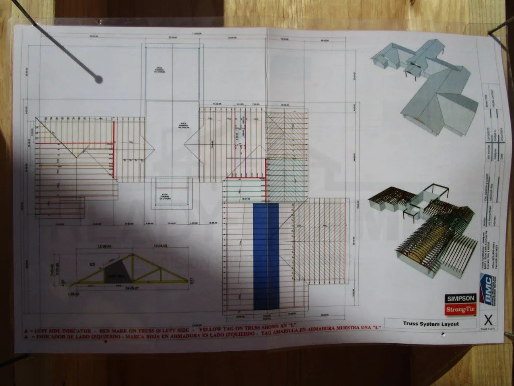 Truss drawing is very accurate.