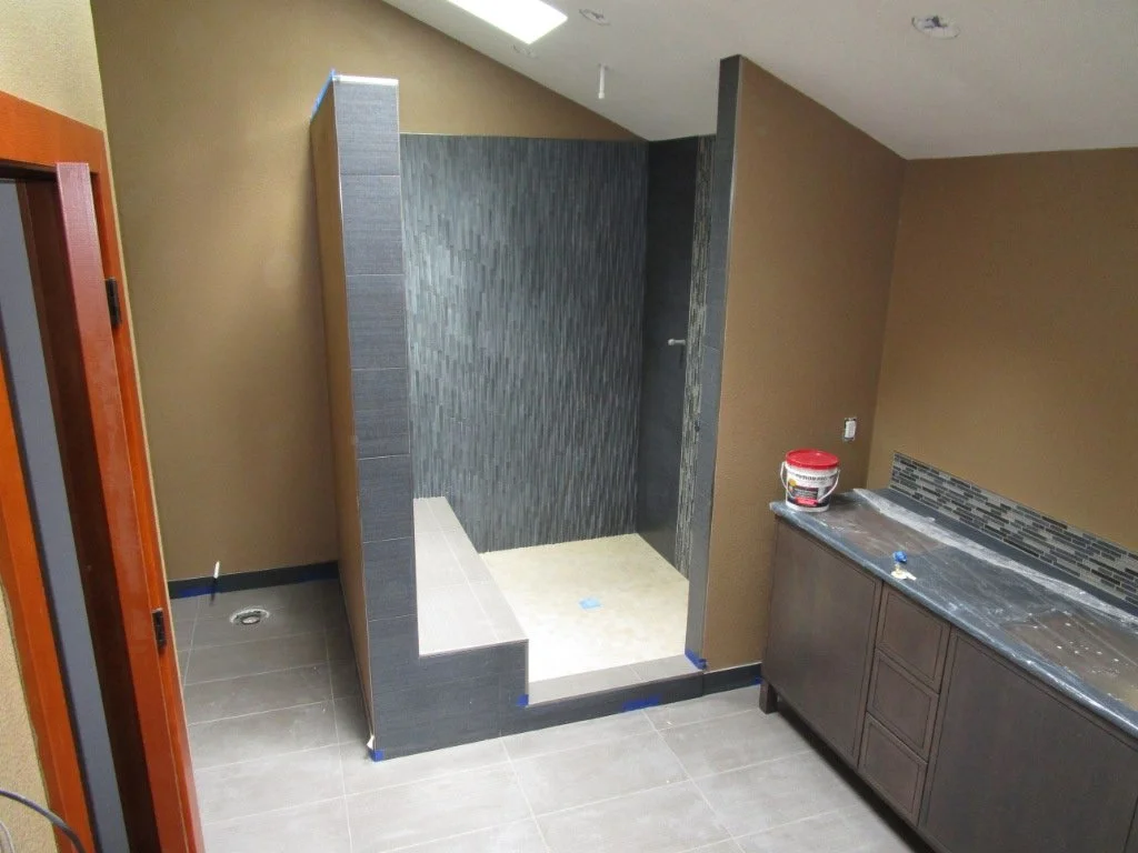 All those orange radiant heated surfaces are now covered.