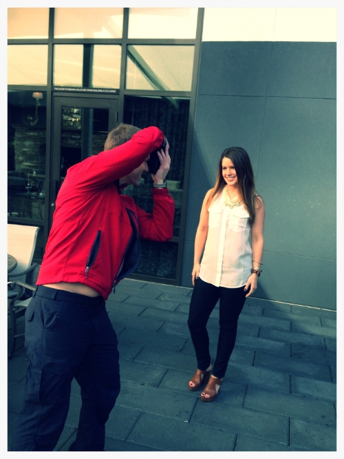 Thank you @EricRust Photography for this great shoot yesterday. I needed some professional head shots taken and it quickly turned into a creative shoot! Love my new necklace from Anthropology; very excited for spring! #spring2014