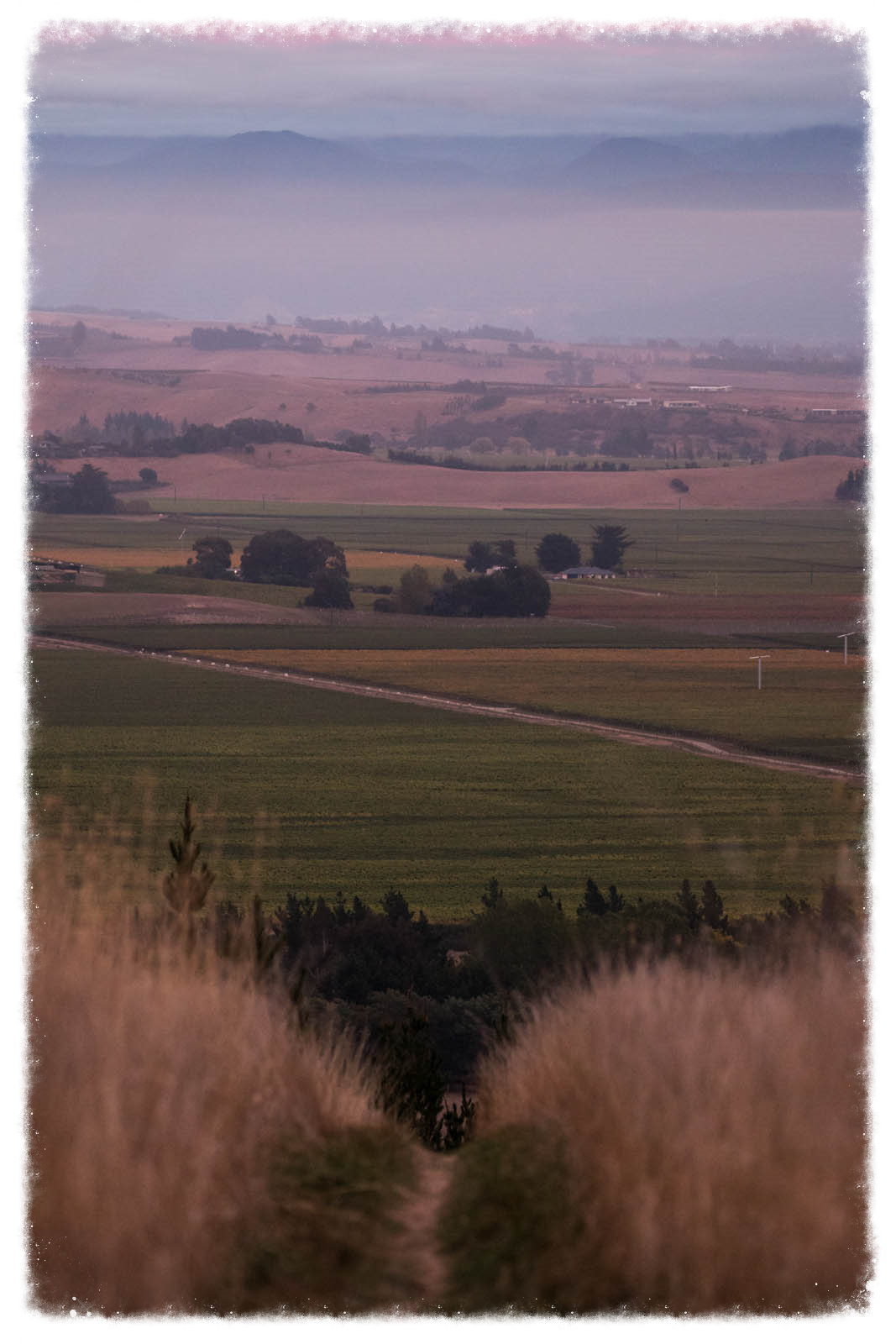 Dawn view from MTB Park