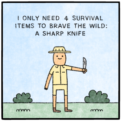 I only need 4 items to survive
