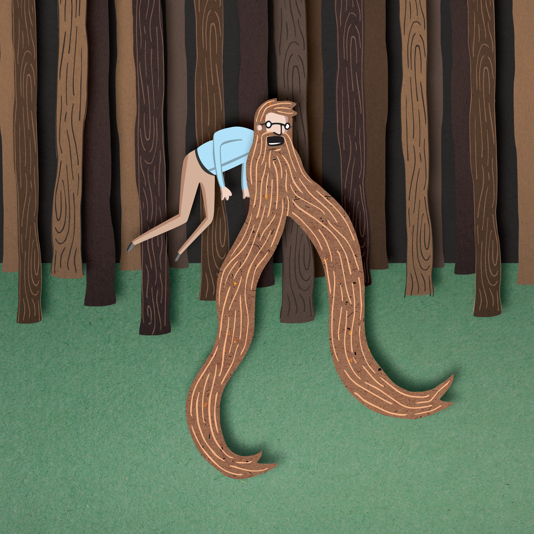 Ron Linderman's Magnificent Beard, Book Concept