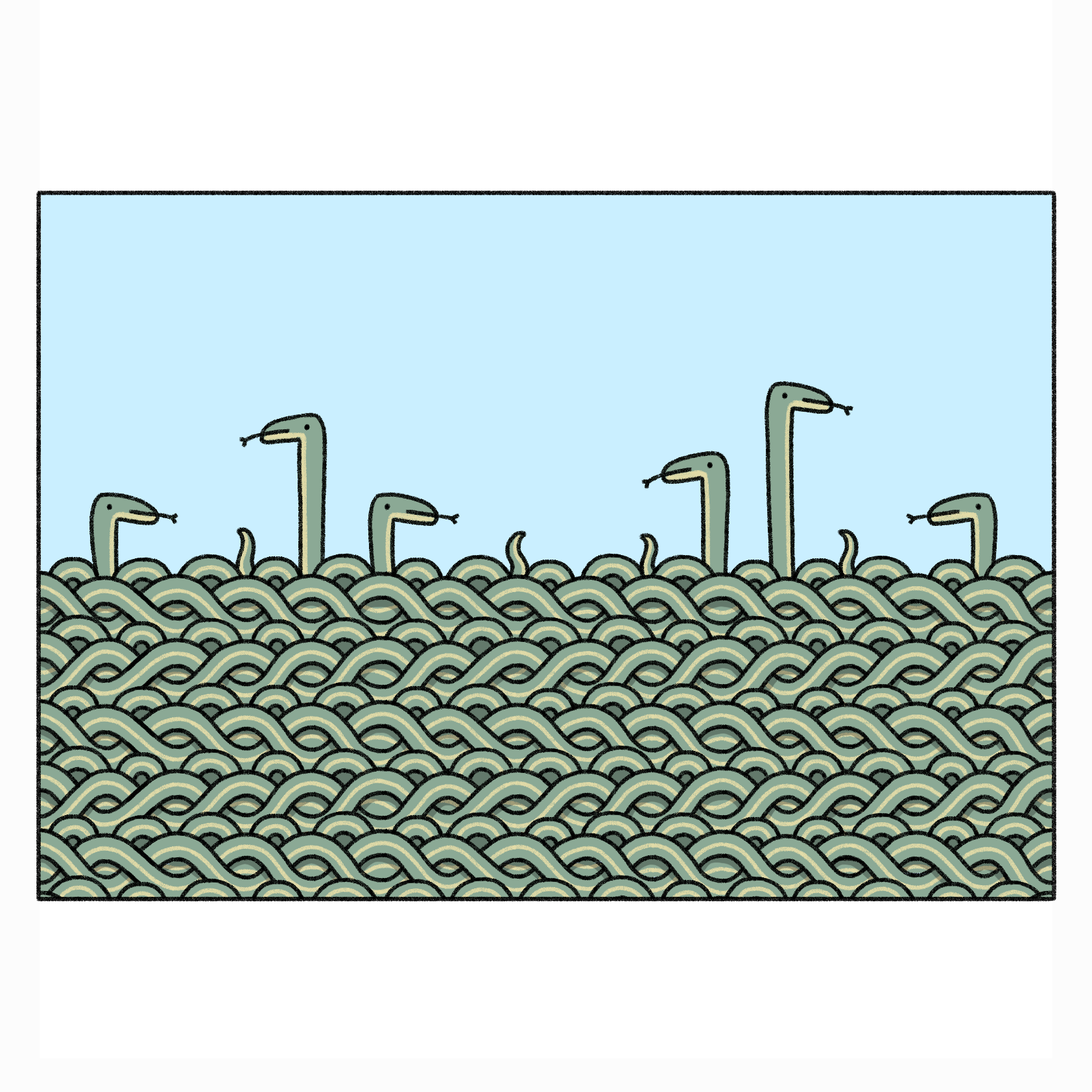 Snakepit, Artwork