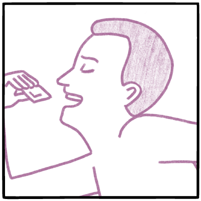 Desiccant Man has an Inner Conflict