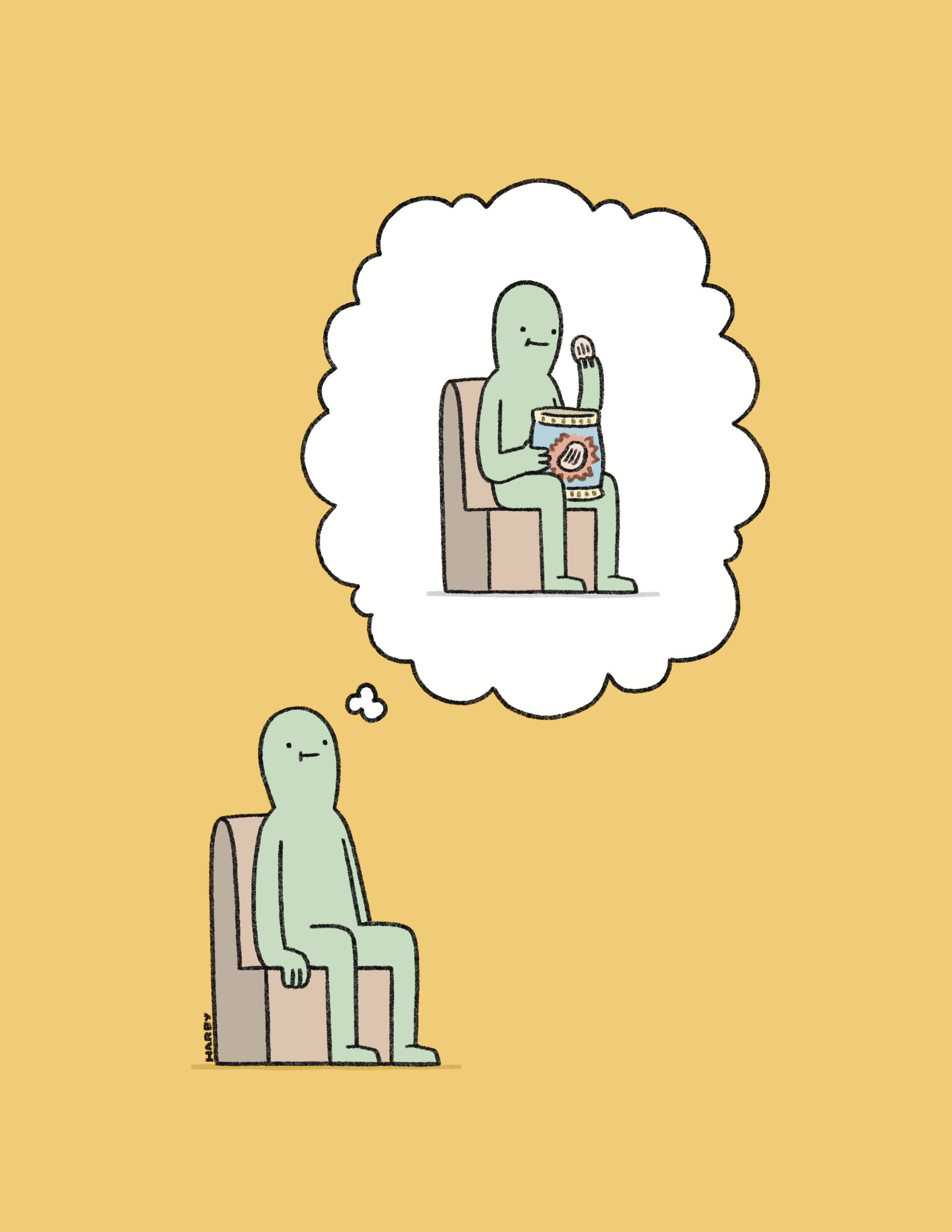 Thinking of Chips, Artwork