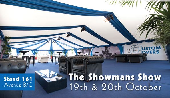 Visit the Custom Covers stand at Newbury on 19th and 20th October.