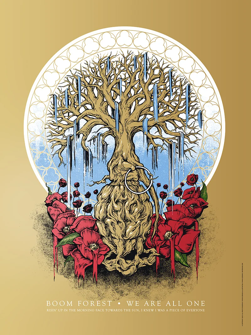 We Are All One - Boom Forest Poster