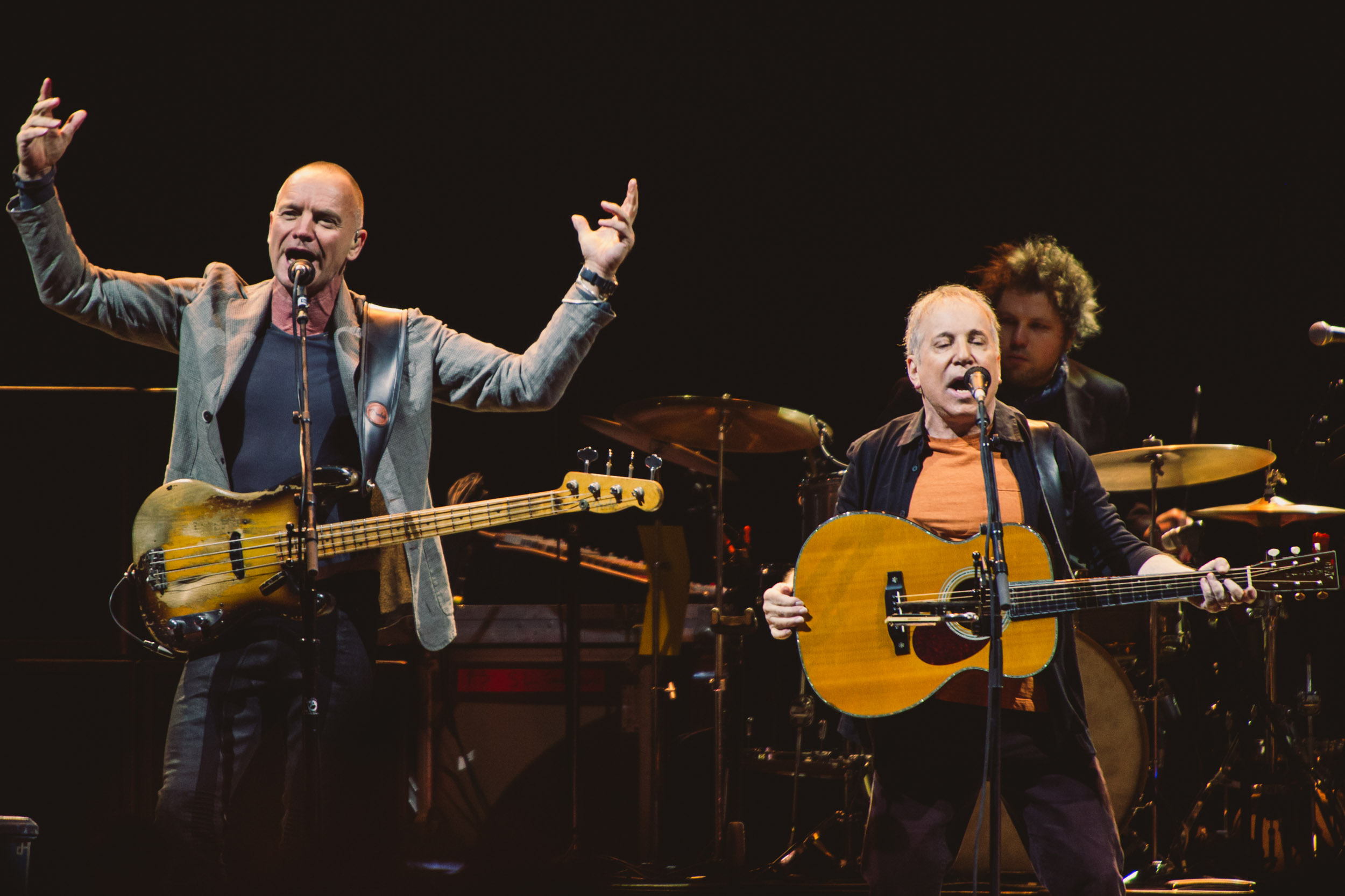 Sting and Paul Simon