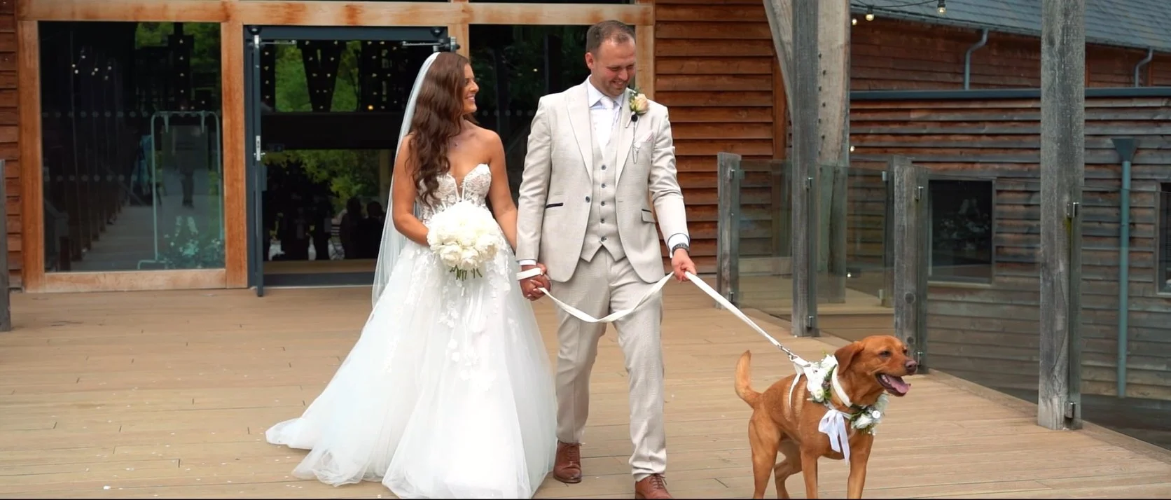 Adam & Beth Wedding Sneak Peek - The Mill Barns