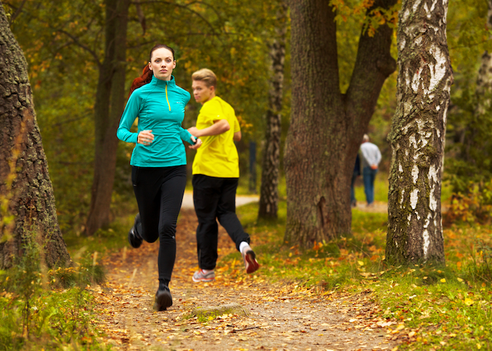 Höstlöpning i Aspudden