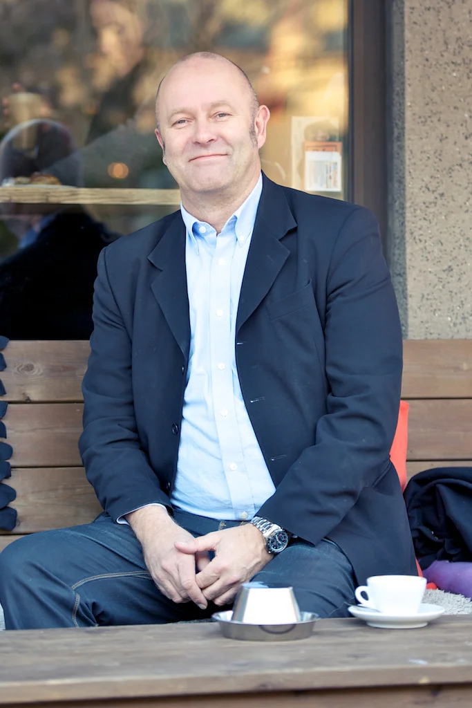 Porträtt av Johan Lange för Internetworld