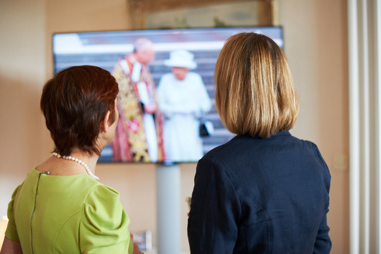 Queens Diamond Jubilée på Brittiska ambassadens residens