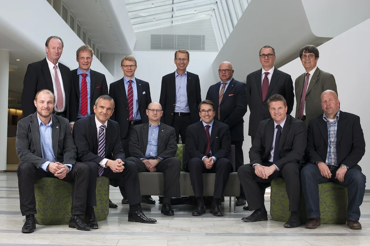 Styrelseporträtt på Sveriges byggindustriers nya styrelse