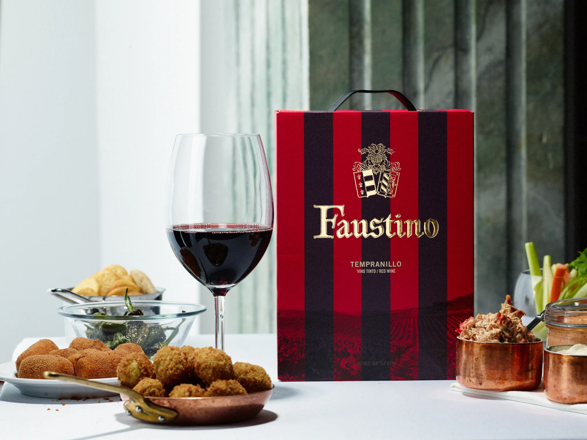 Faustino - Bag in box, lansering av ny webplats!