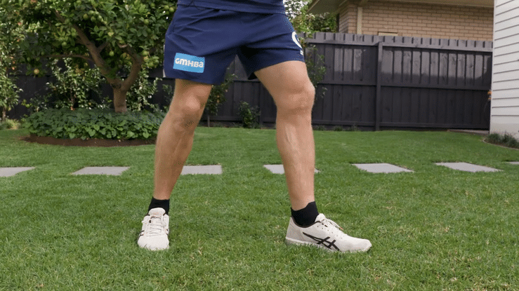 Auskick at Home with Joel Selwood - Handballing-high-2.gif