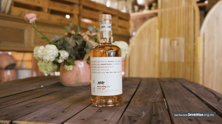 Squealing Pig Rose Gin