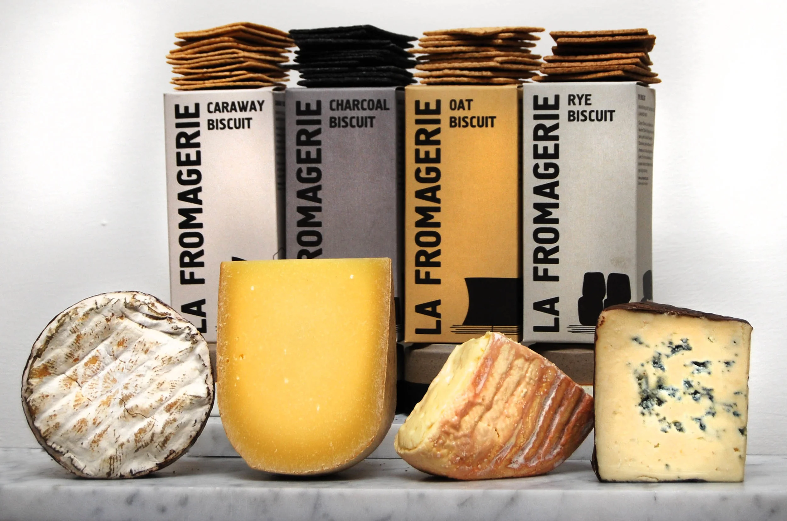 US Cheese Selection: Harbison , Pleasant Ridge , Oma, Rogue River