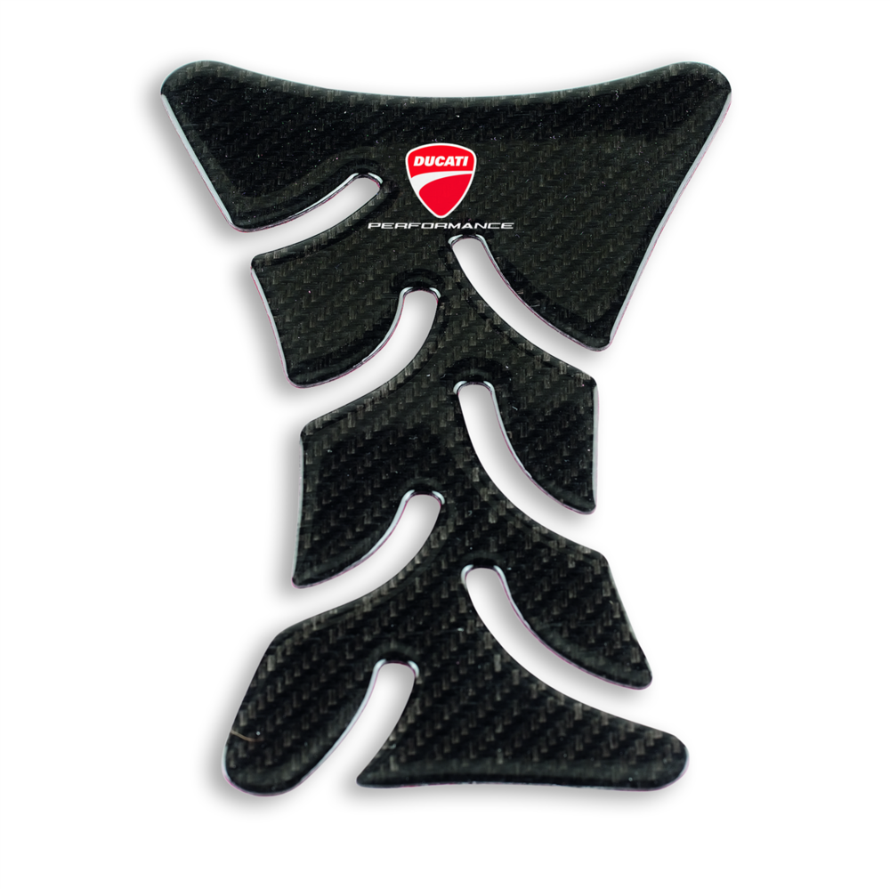 Carbon Fiber T Shaped Tank Protector With Ducati Performance Logo Online Ducati