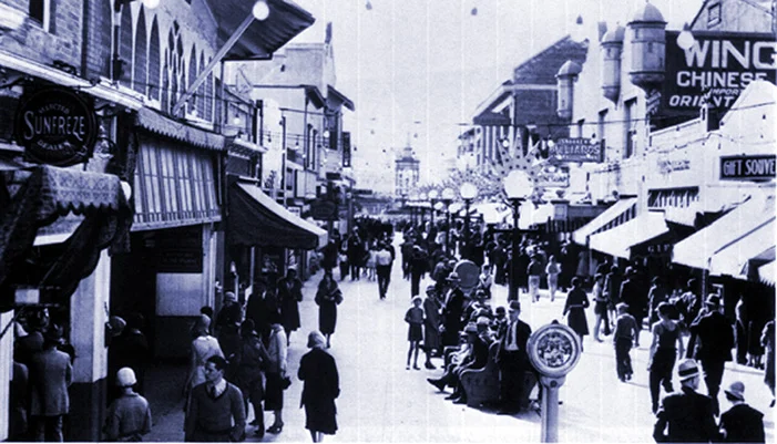 Historic Image of Downtown Long Beach