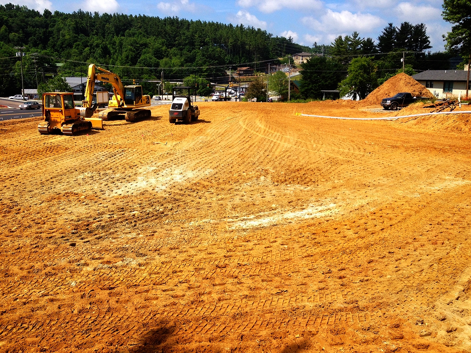 Bubble Carwash Site Prep.