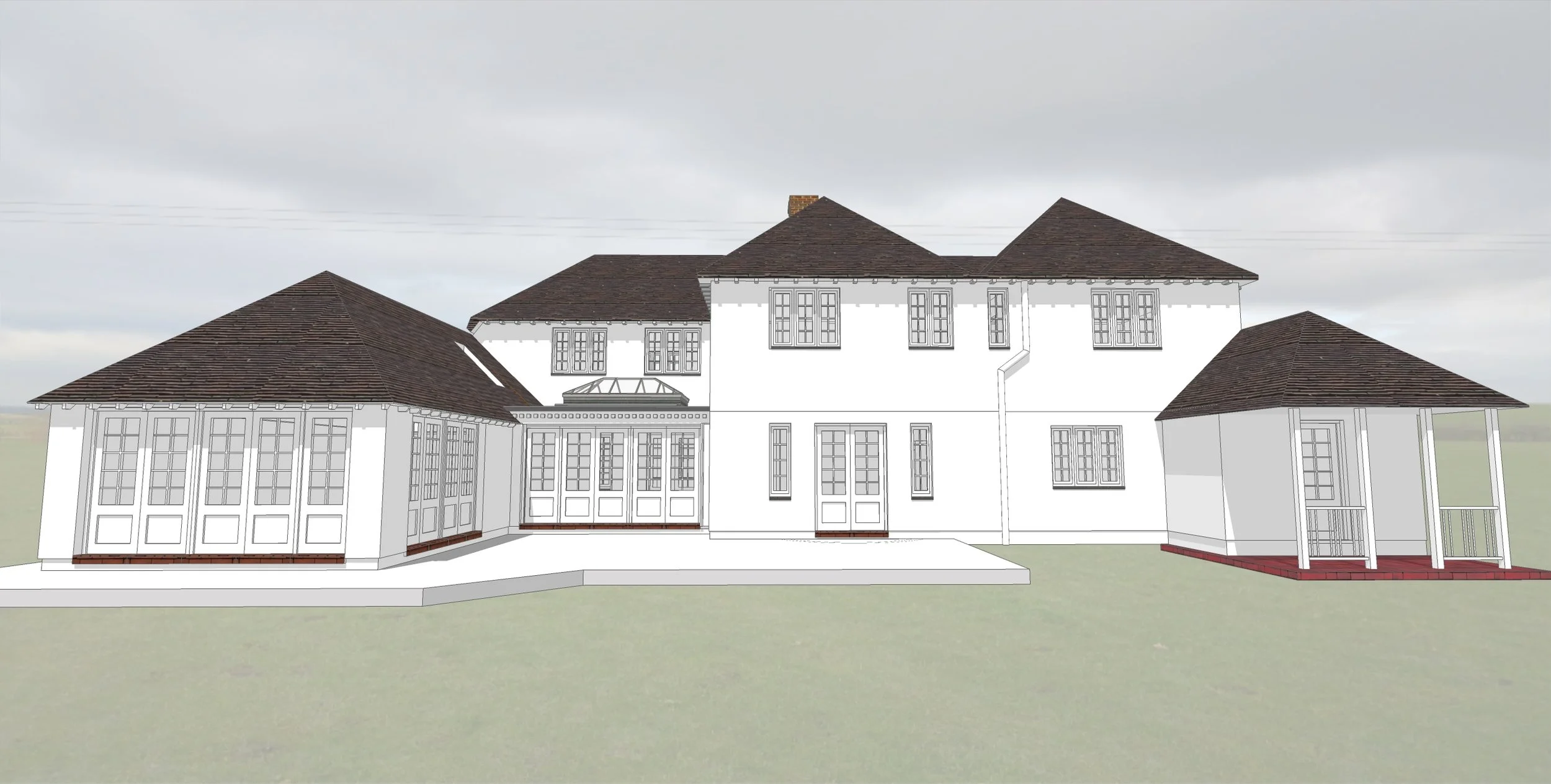 Architectural model of the proposed design