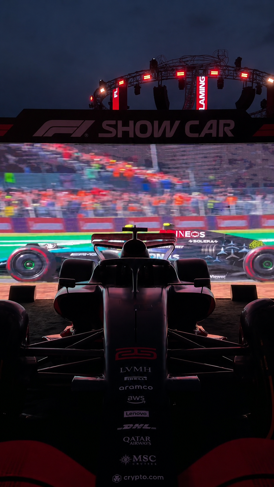 Formula 1 LVGP 2025 Flamingo Zone