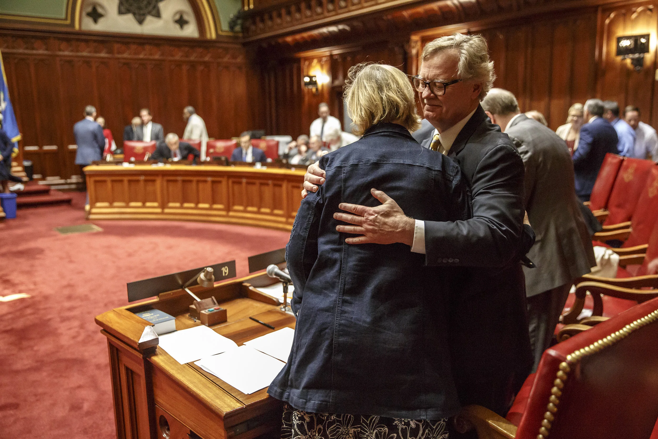 Hartford, Ct. - 05/09/2018 - Final day of the Connecticut legislative session.