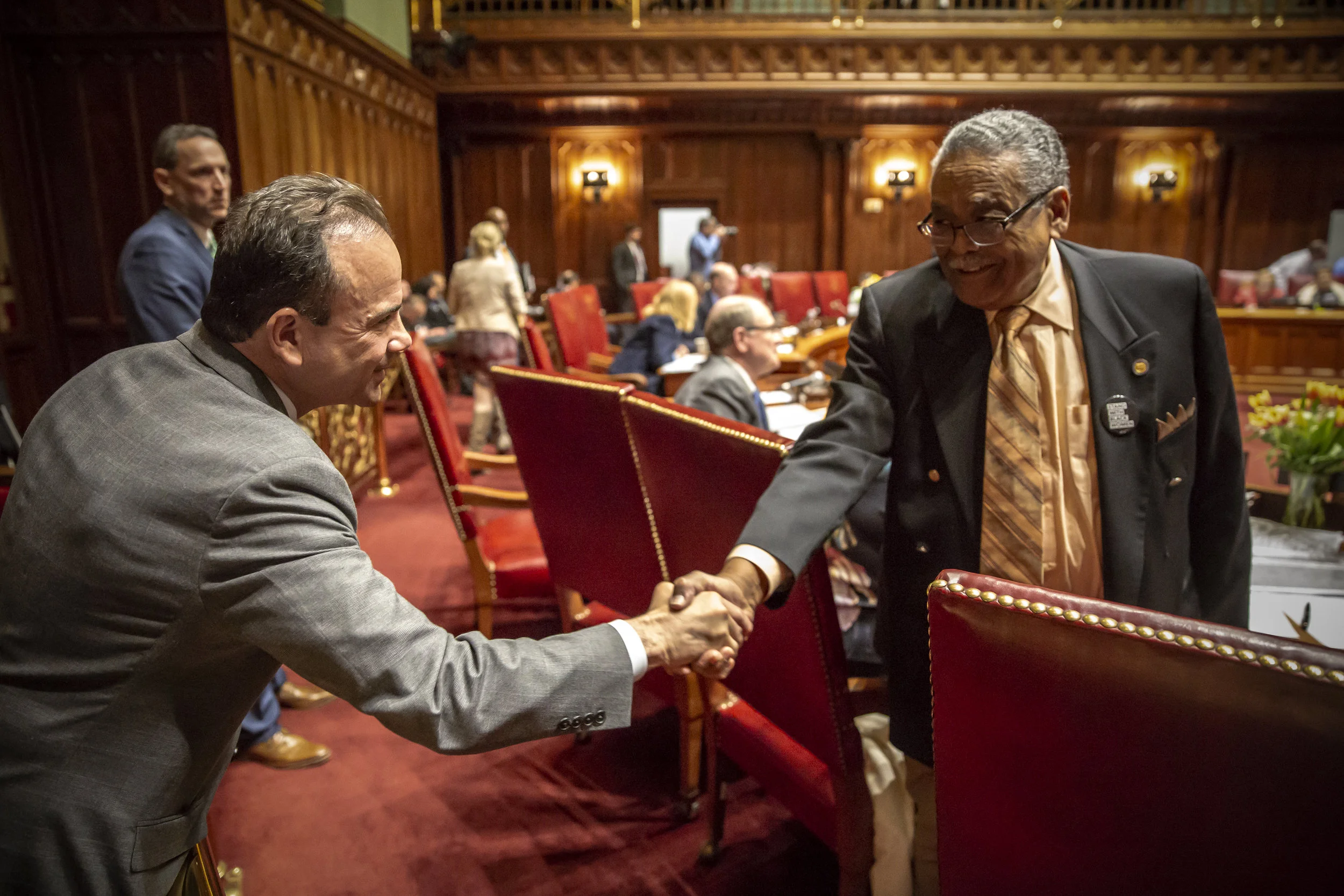 Hartford, Ct. - 05/09/2018 - Final day of the Connecticut legislative session.