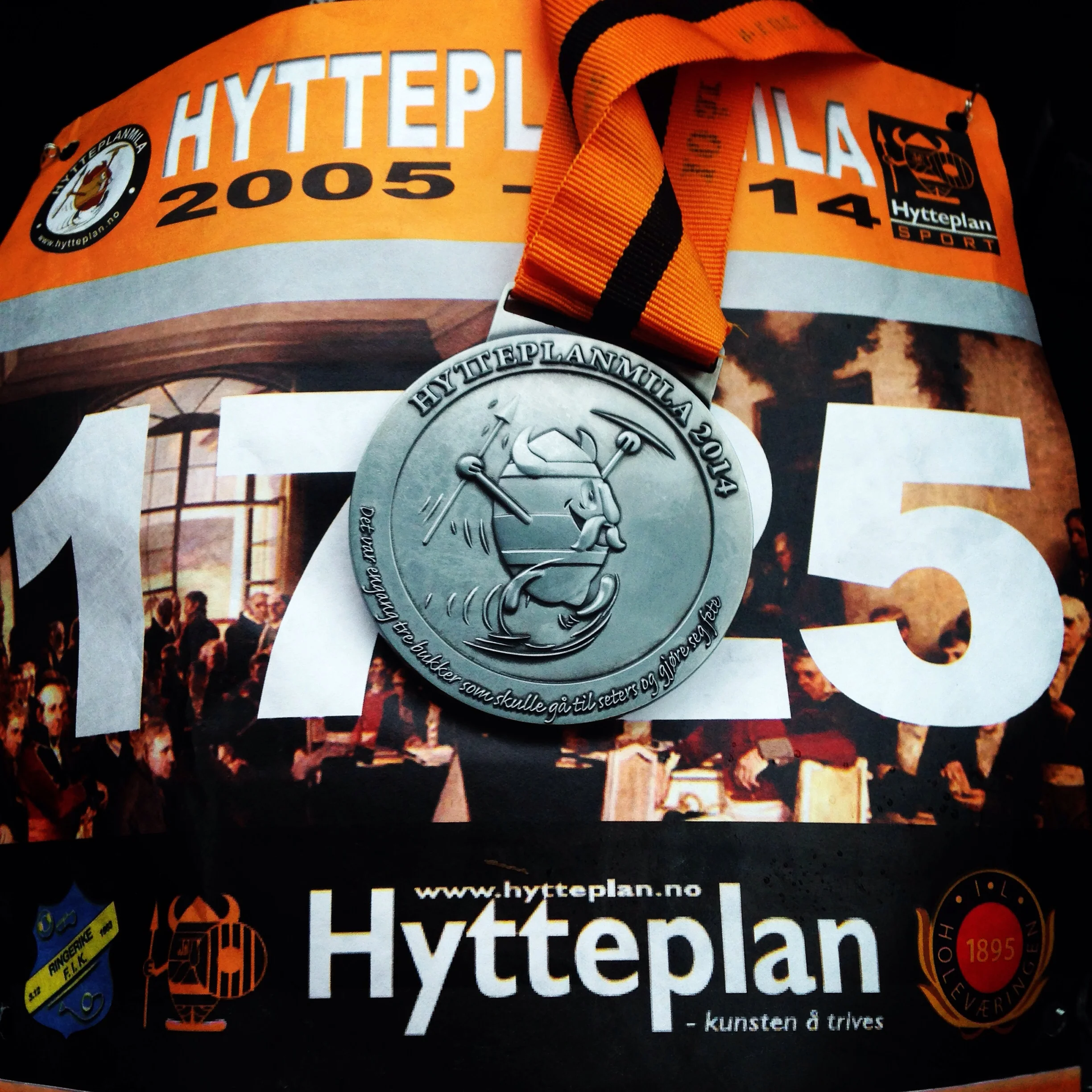 PB og stor medalje i sekken! Stas!