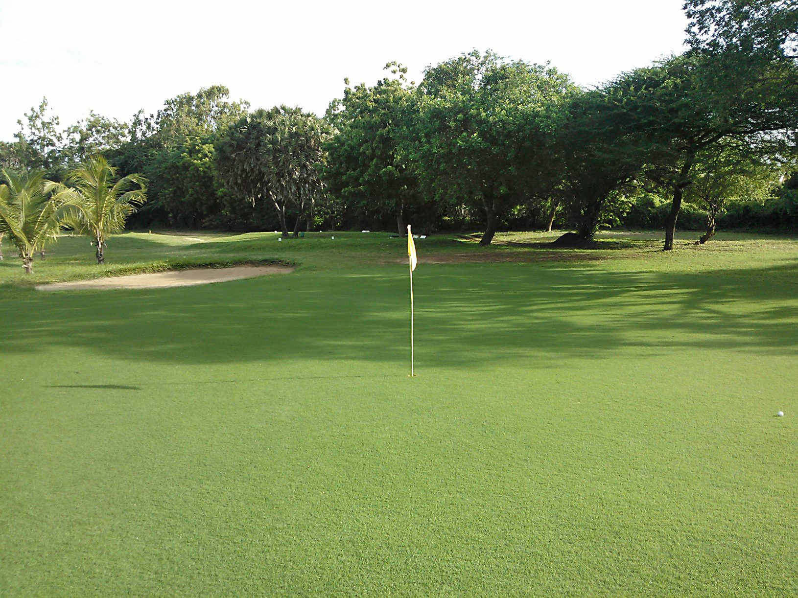 16th Green - 215 yards, par 3