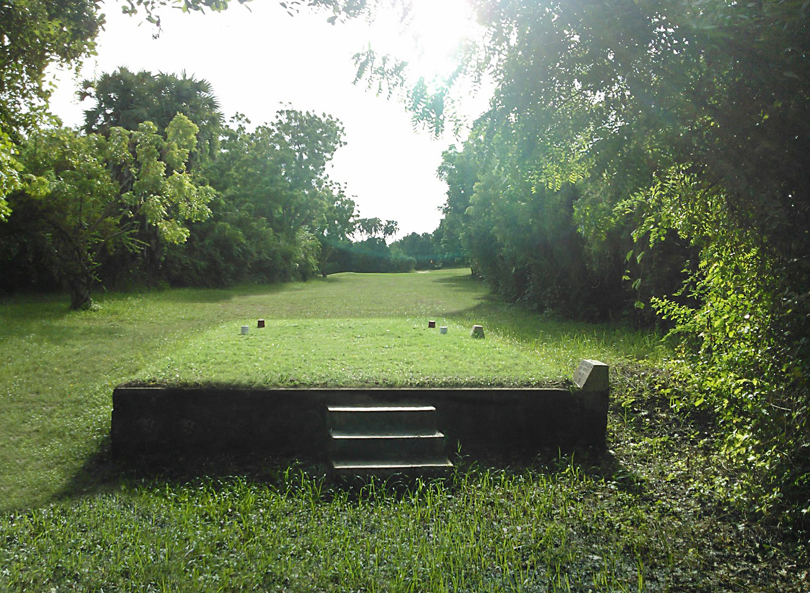 4th tee - 106 yards, par 3